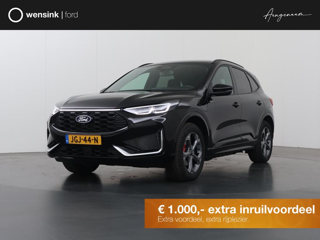 Ford Kuga 2.5 PHEV ST-Line X | Nieuw Model! | Navigatie | Pa, Gebruikt, Zwart, Plug-in hybride, Bedrijf