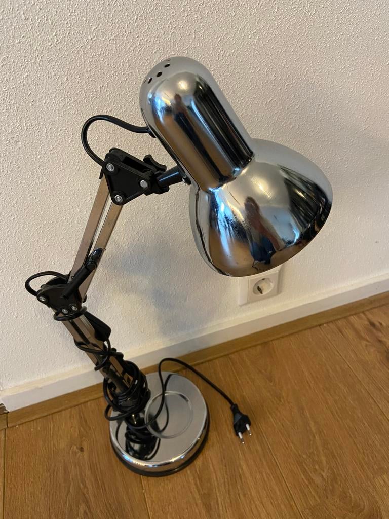 Mooie vintage/ retro look bureaulamp/ tafellamp, Ophalen