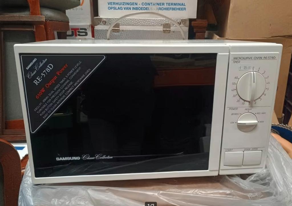 Samsung magnetron Classic Collection RE-578, Witgoed en Apparatuur, Ophalen, Gebruikt, ., .