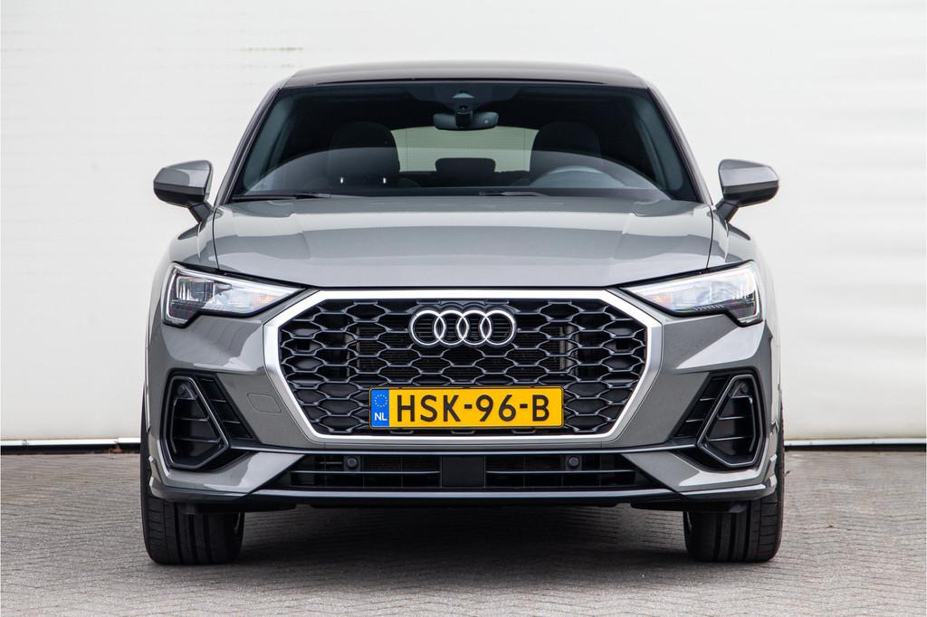 Audi Q3 Sportback 45 TFSI e Advanced Edition, S-Line int. ,, Gebruikt, Leder en Stof, 245 pk, Hybride Elektrisch/Benzine