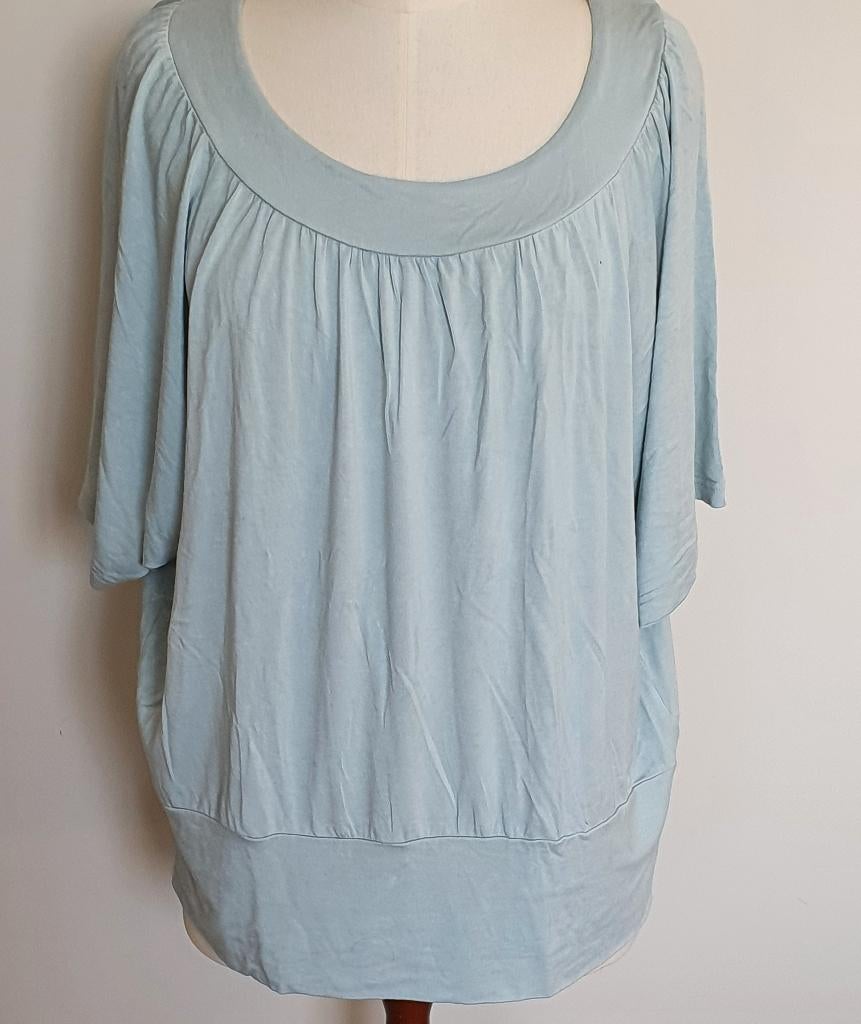 Top lichtblauw Soyaconcept, Ophalen of Verzenden, Korte mouw, Gedragen, Soyaconcept