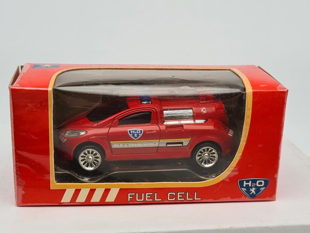 Peugeot - Norev 1/64 - H2O Fuel Cell Concept Car brandweer, Verzenden, Zo goed als nieuw, Auto