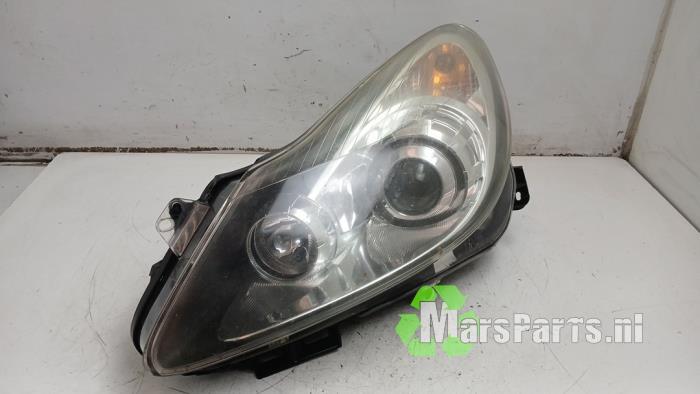 Koplamp links van een Opel Corsa, Auto-onderdelen, Verlichting, Opel, Gebruikt, 3 maanden garantie, Ophalen of Verzenden