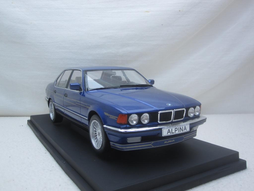 BMW e32 Alpina B11 3.5  Blauw metallic 1992 1:18 MCG, Hobby en Vrije tijd, Modelauto's | 1:18, Ophalen of Verzenden, Nieuw, Auto