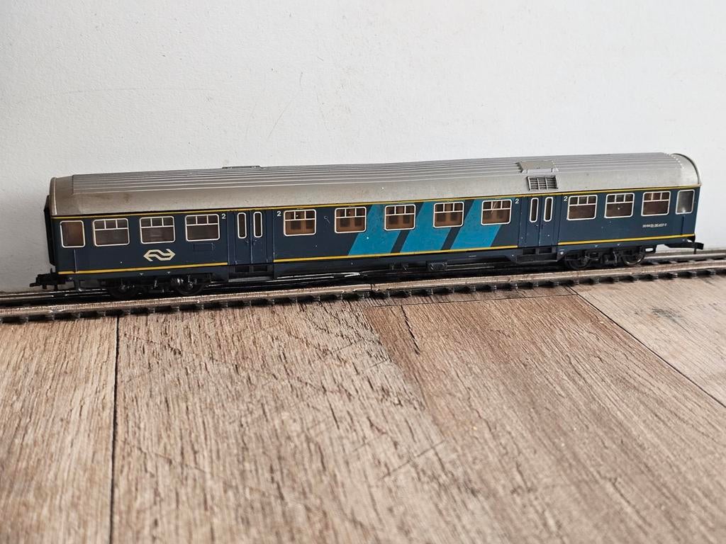 Modeltrein Ho NS rijtuig roco, Hobby en Vrije tijd, Modeltreinen | H0, Gebruikt, Wagon, Gelijkstroom, Roco, NS, Ophalen of Verzenden