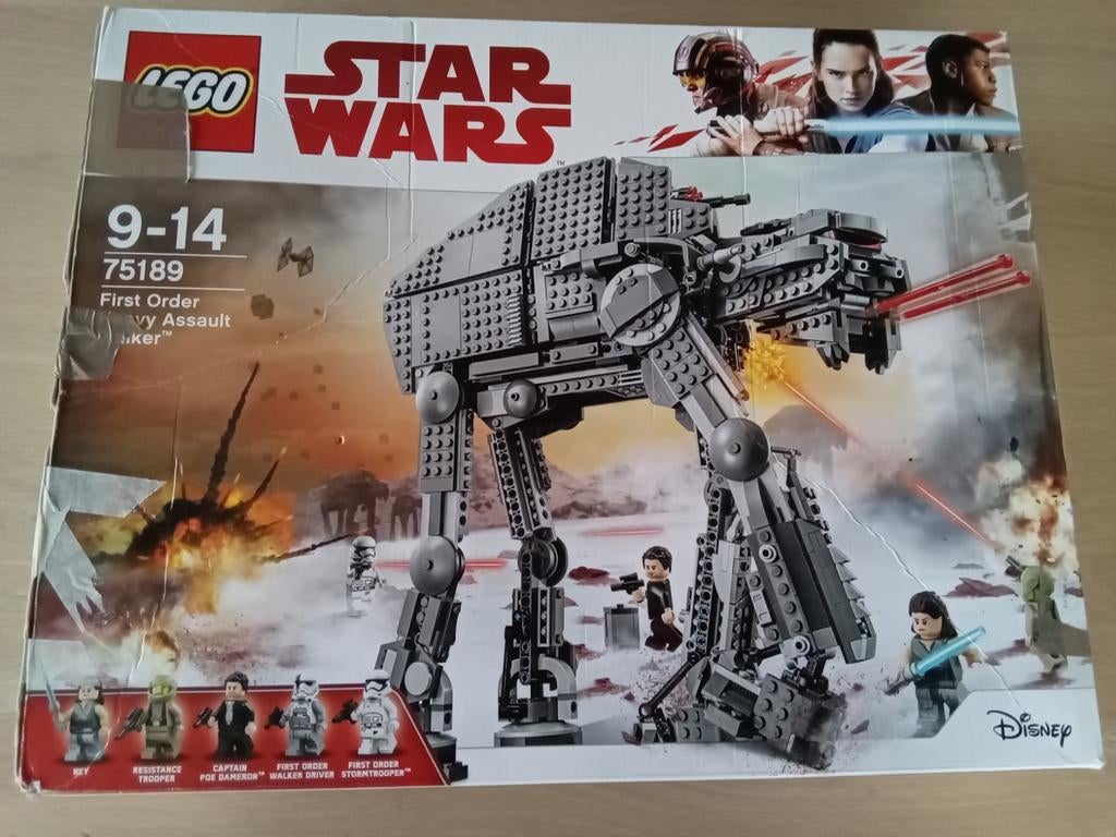 Lego Star Wars - First Order Heavy Assault Walker - 75189, Ophalen of Verzenden, Gebruikt, Complete set, Lego