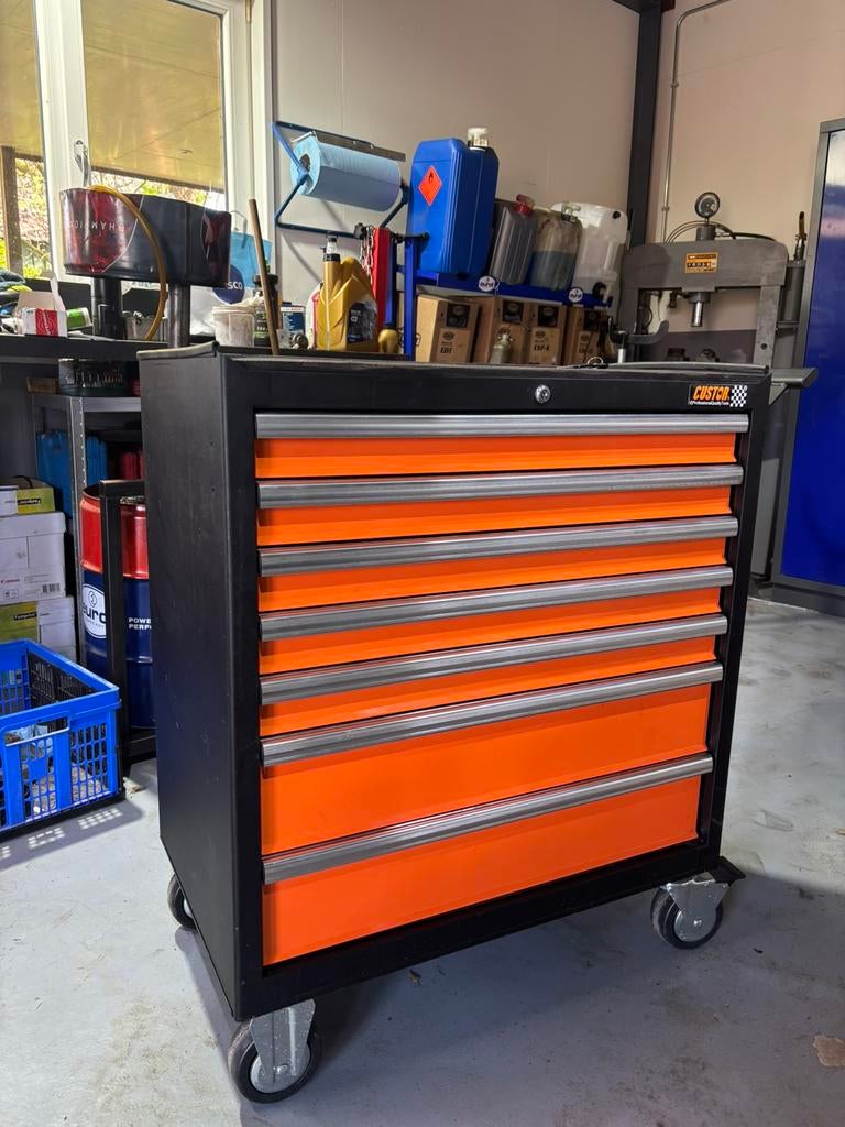 Gereedschapwagen Custor gereedschap kar Delta international, Ophalen, Zo goed als nieuw