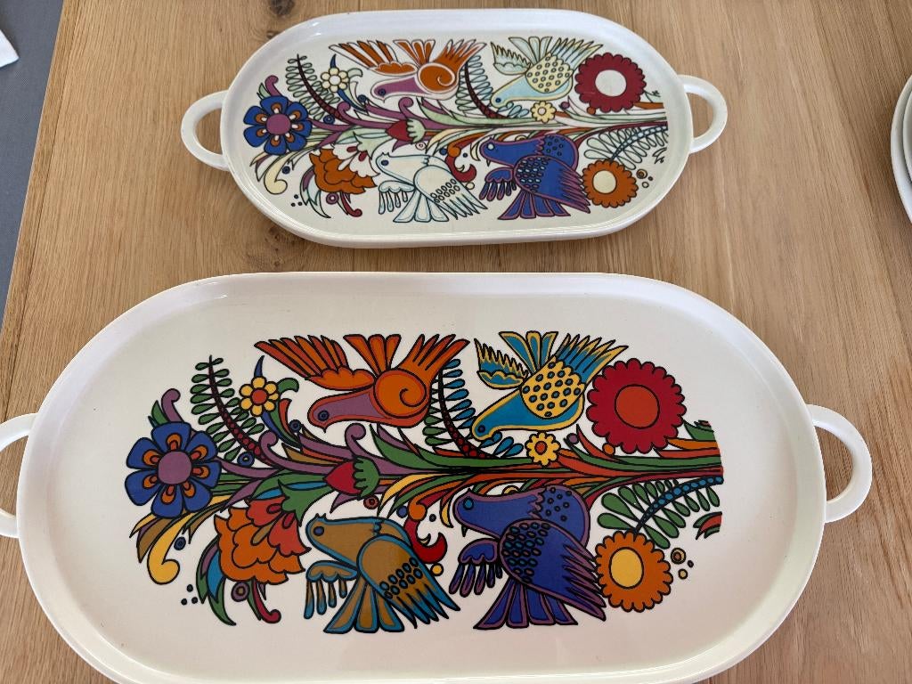 Villeroy & Boch - Acapulco servies - 2 serveerschalen, Huis en Inrichting, Keuken | Servies, Gebruikt, Ophalen of Verzenden, Schaal of Schalen