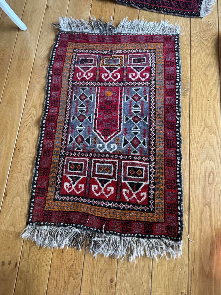 Perzisch tapijt 110x85cm, Ophalen, Gebruikt, 100 tot 150 cm, 50 tot 100 cm