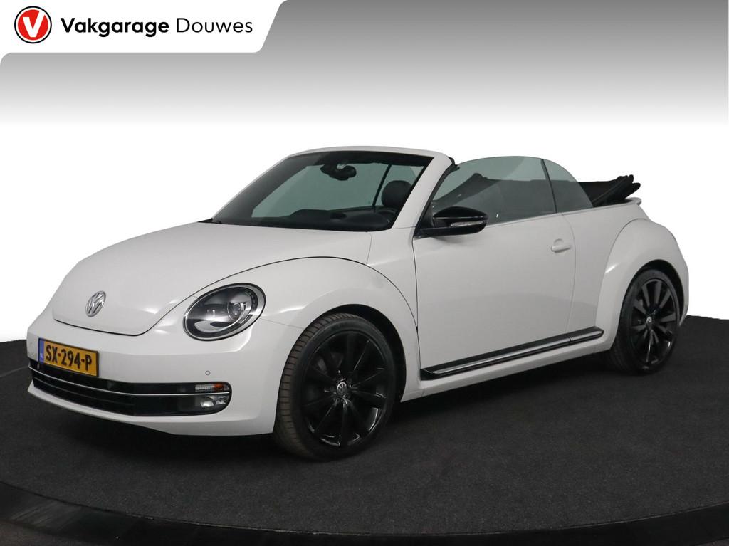Volkswagen Beetle Cabriolet 1.4 TSI Sport |Automaat |Leder|, Auto's, Euro 5, Gebruikt, 4 cilinders, Cabriolet