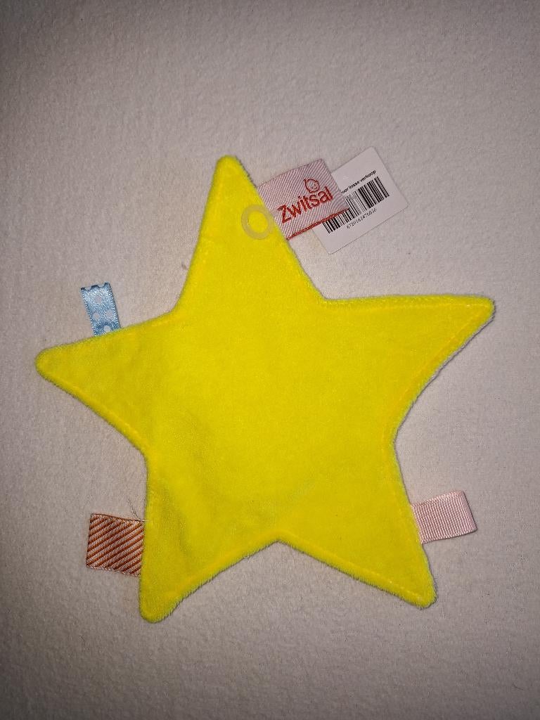 Nieuw zwitsal knisperdoekje/ labeldoekje ster, Ophalen of Verzenden, Nieuw, Overige typen