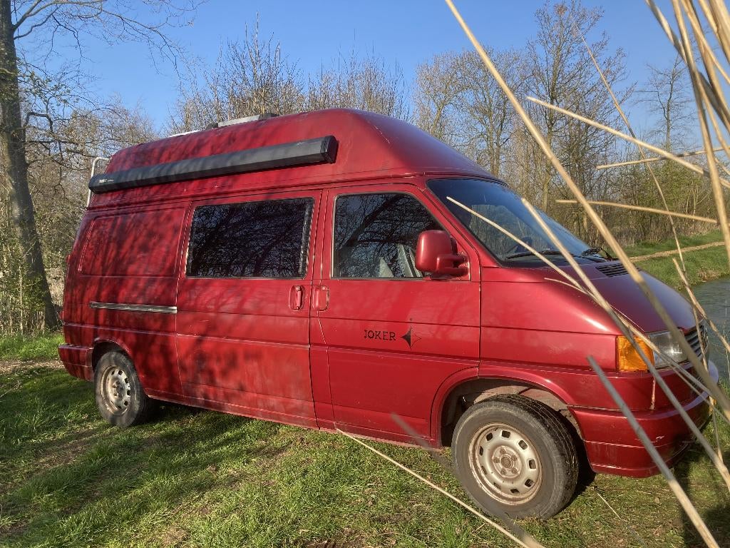 Camper VW T4, Reservewiel, Buscamper of Camperbus, Volkswagen, Tot en met 2