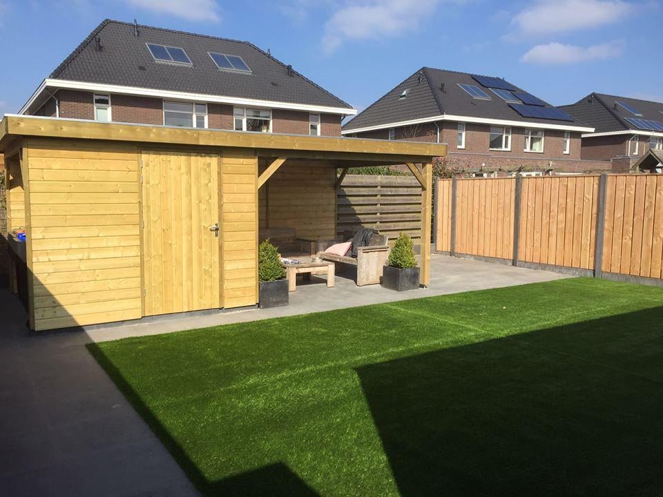 schutting, tuinhek , tuinhuis MAATWERK, Ophalen of Verzenden, Nieuw, Hout, Tuinhek