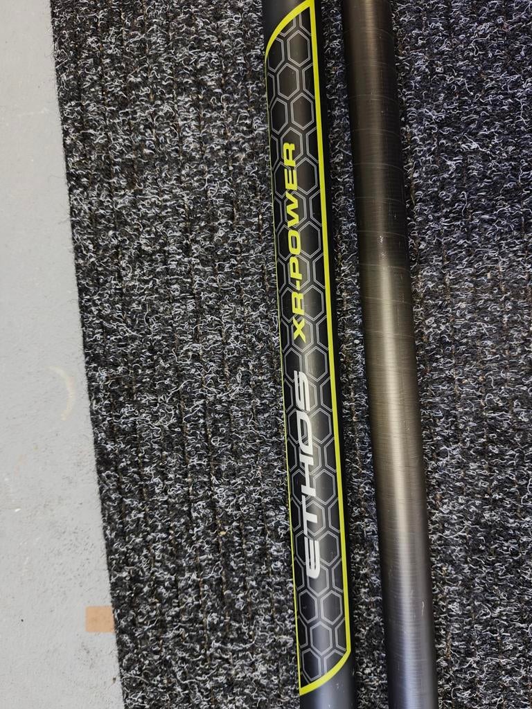 Schepnetsteel Matrix Ethos XR-Power , lengte 3,5 meter, Watersport en Boten, Ophalen, Zo goed als nieuw, Complete set