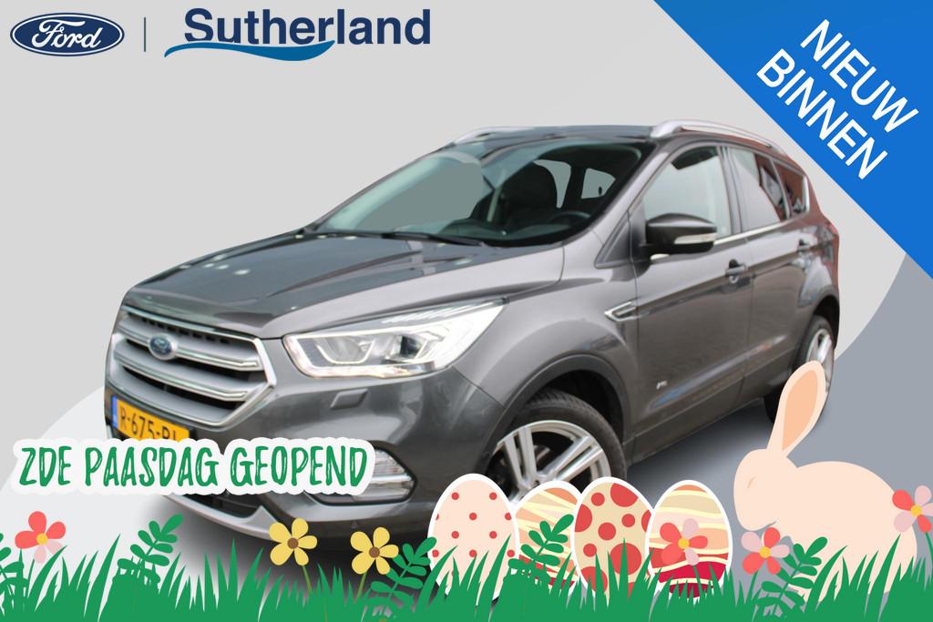 Ford Kuga 1.5 EcoBoost 182 PK Titanium Automaat | Trekhaak |, Stof, 4 cilinders, 1850 kg, 1586 kg