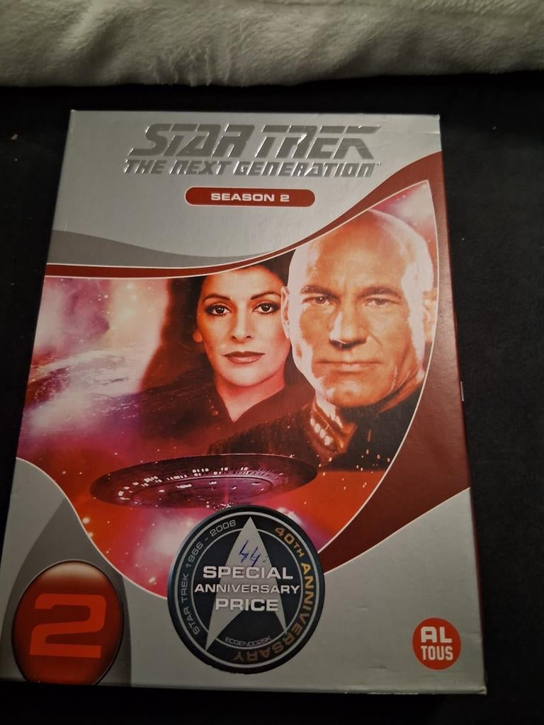 Star Trek: The Next Generation - Seizoen 2 DVD Boxset, Cd's en Dvd's, Gebruikt, Boxset, Vanaf 9 jaar, Ophalen of Verzenden
