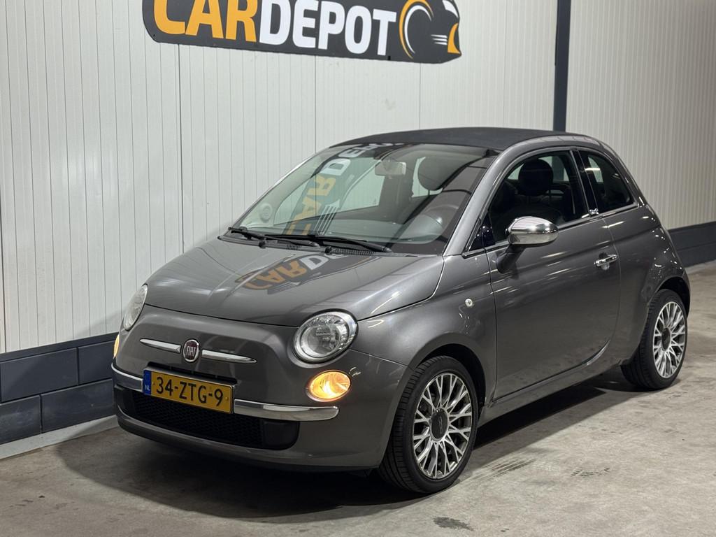 Fiat 500 C 0.9 TwinAir Lounge, Euro 5, Gebruikt, 31 €/maand, Cabriolet
