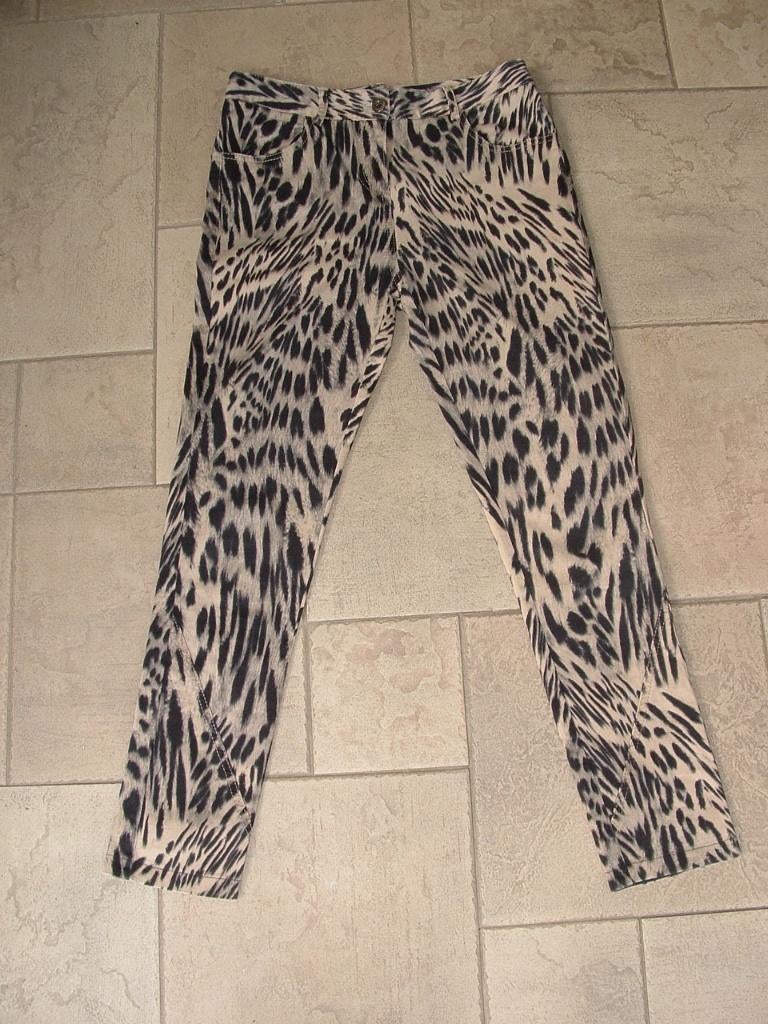 Rinascimento dierenprint broek maat XS, Overige kleuren, Ophalen of Verzenden, Zo goed als nieuw, Maat 34 (XS) of kleiner