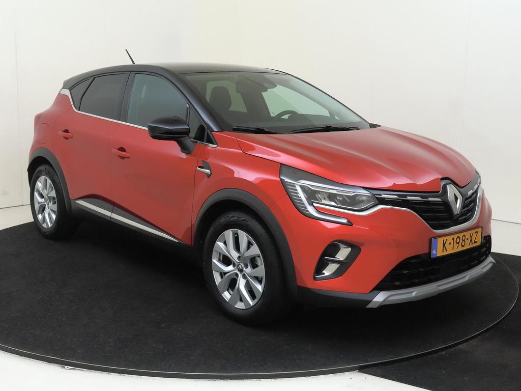 Renault Captur 1.0 TCe 90 Intens Cruise control | trekhaak |, Auto's, Voorwielaandrijving, Stof, Gebruikt, Euro 6