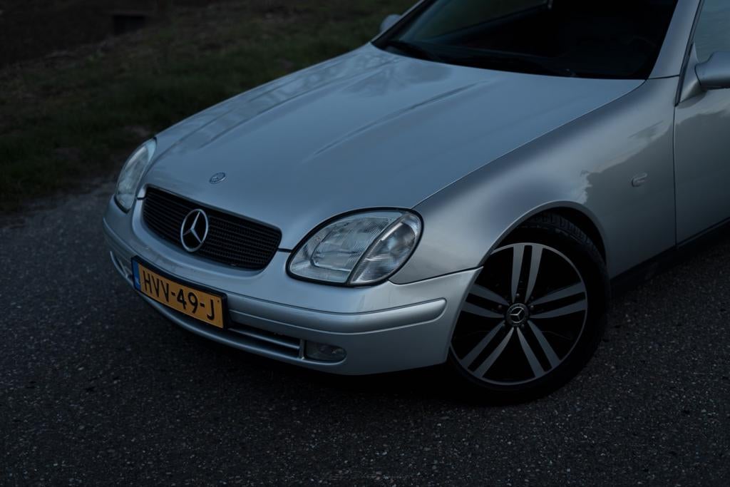 Mercedes-Benz SLK 200 1997 Grijs, 1998 cc, 4 cilinders, Cabriolet, Overige kleuren