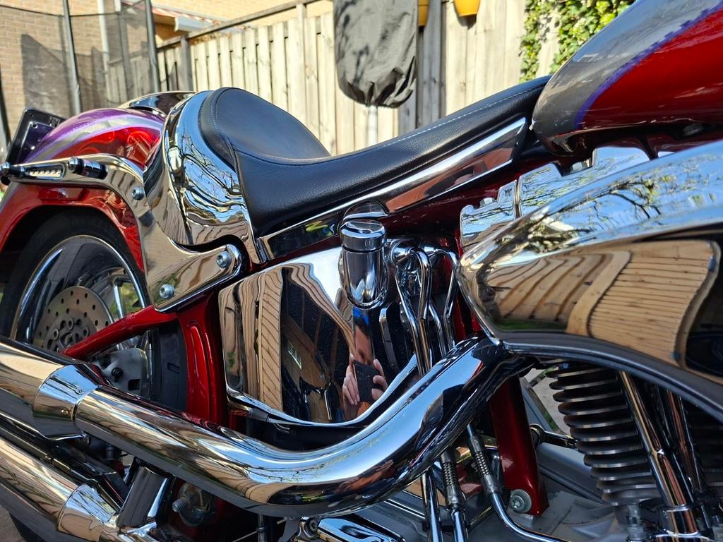 Origineel CVO zadel Fatboy FLSTFSE2, Ophalen, Gebruikt