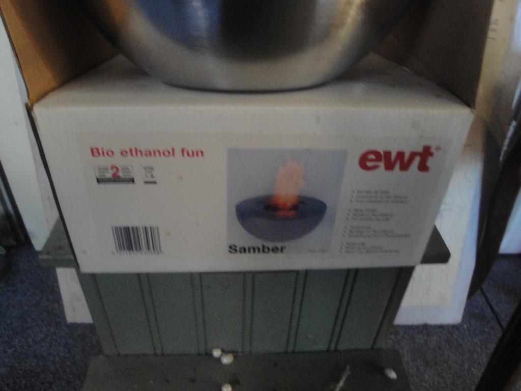 samber bio ethanol brander, Ophalen of Verzenden, Nieuw