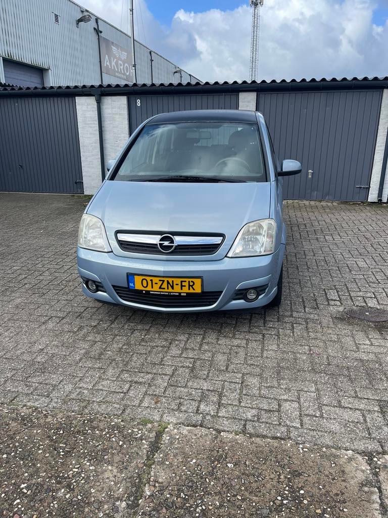 Opel Meriva 1.4 16V 2008  airco apk nieuw dealer onderhouden, Voorwielaandrijving, 4 cilinders, Blauw, Bedrijf