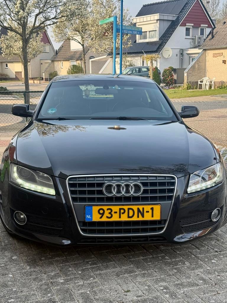 Audi A5 2.0 Tfsi 132KW Sportback M-tr 2011 Zwart, Auto's, 4 cilinders, 1984 cc, Zwart, 1500 kg