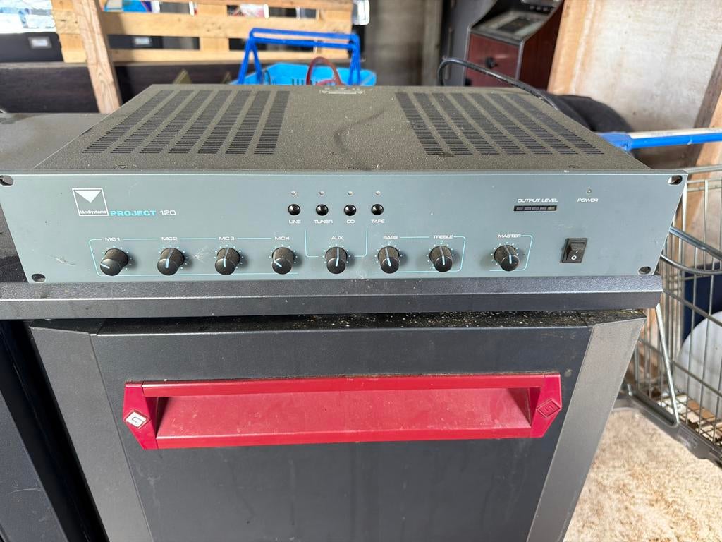t&mSystems PROJECT 120 versterker, Ophalen of Verzenden, Gebruikt, Overige merken