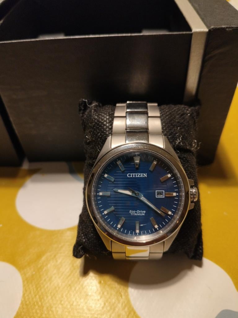 Citizen Eco-Drive Titanium Herenhorloge - Zo goed als nieuw, Ophalen of Verzenden
