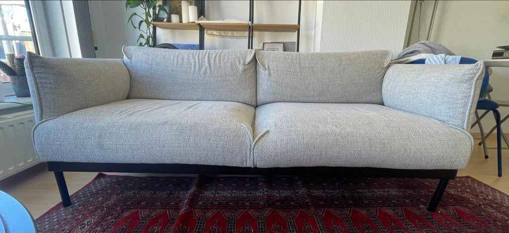 Ikea Applaryd 2-seat sofa lighy grey, Ophalen, Gebruikt, 150 tot 200 cm, Tweepersoons