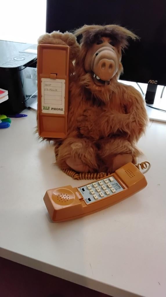 Alftelefoon, Ophalen