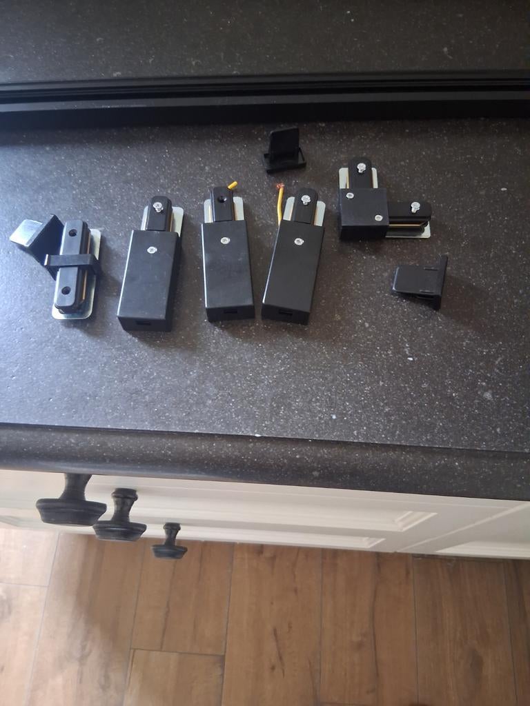 1 meter rail verlichting van het merk QAZQA, Ophalen of Verzenden, Metaal of Aluminium