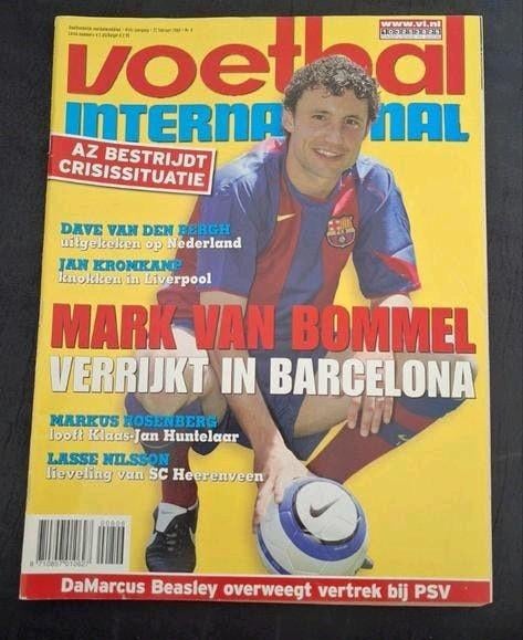 Voetbal International - Mark van Bommel in Barcelona, Boeken, Tijdschriften en Kranten, Ophalen, Gelezen, Sport en Vrije tijd