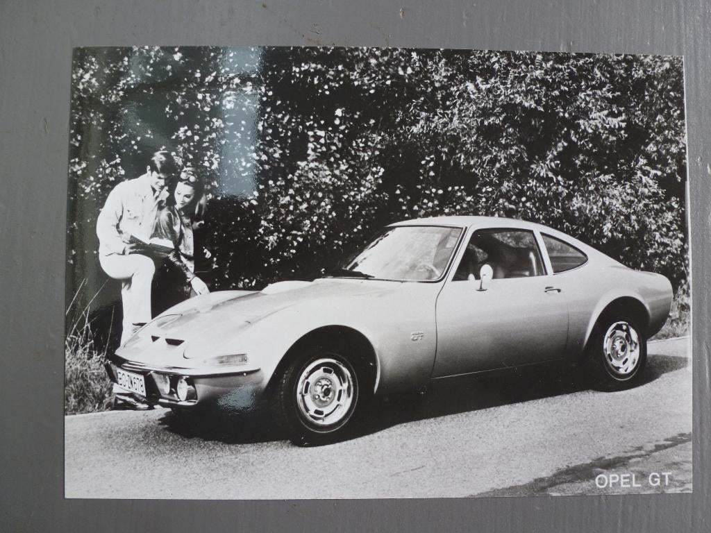 Persfoto Opel GT, Ophalen of Verzenden, Zo goed als nieuw, Overige merken