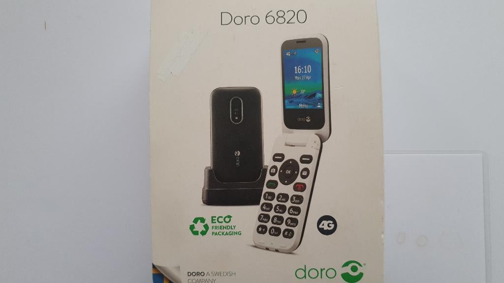 Doro 6820 4G telefoon, Ophalen of Verzenden, Zo goed als nieuw, 1 handset
