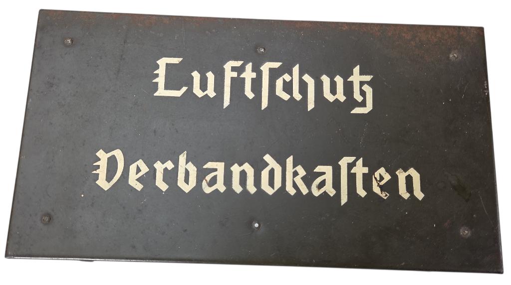 duitse ww2 verband doos met inhoud, Verzamelen, Militaria | Tweede Wereldoorlog, Ophalen of Verzenden, Duitsland
