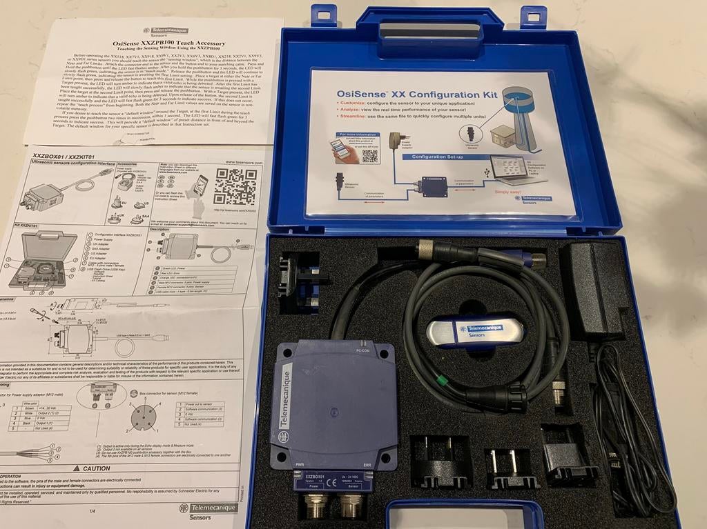 Schneider Electric XXZKIT01 Ultrasonic sensors Conf. kit, Ophalen of Verzenden, Zo goed als nieuw