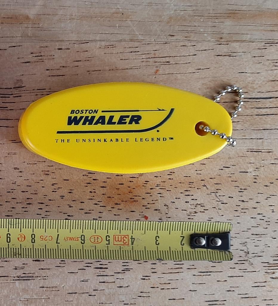 Drijvende sleutelhanger Boston Whaler - geel, Verzenden
