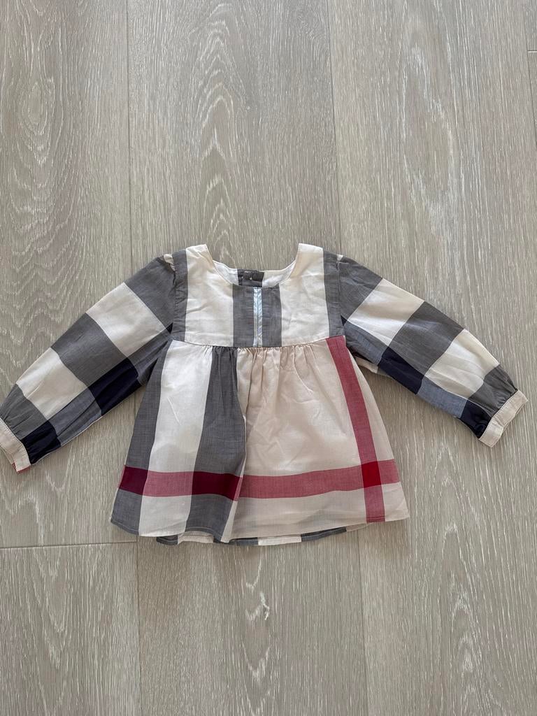 Burberry baby blouse - zo goed als nieuw, Kinderen en Baby's, Ophalen of Verzenden, Zo goed als nieuw, Meisje