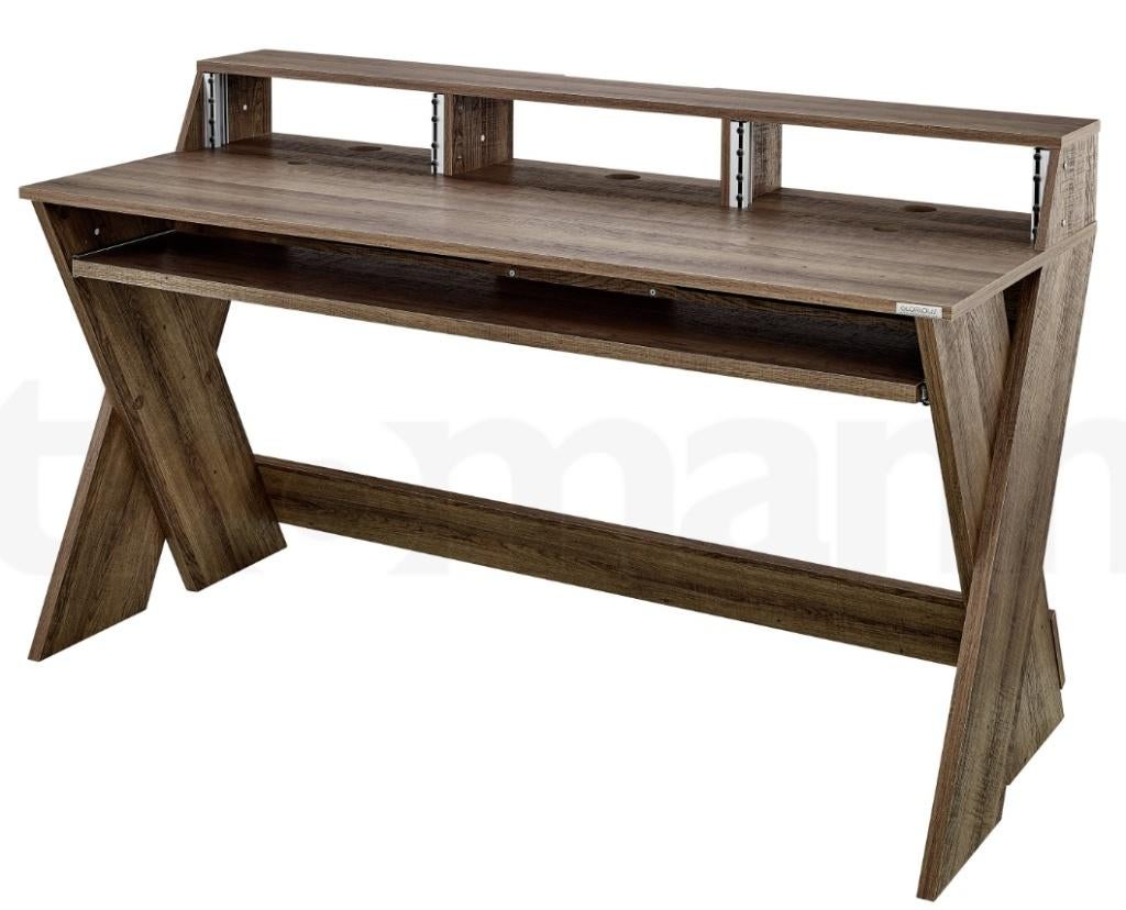 Studiotafel Glorious Sound Desk Pro met Keyboardplank, Muziek en Instrumenten, Ophalen, Zo goed als nieuw