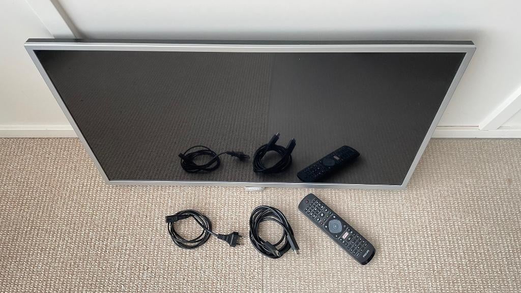 Philips TV beeldscherm 32 inch, Ophalen, Philips, Gebruikt, 50 Hz