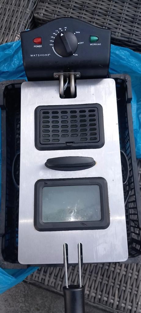 2 goed werkende frituurpannen, 2 tot 3 liter, Ophalen, Gebruikt, Duo-friteuse