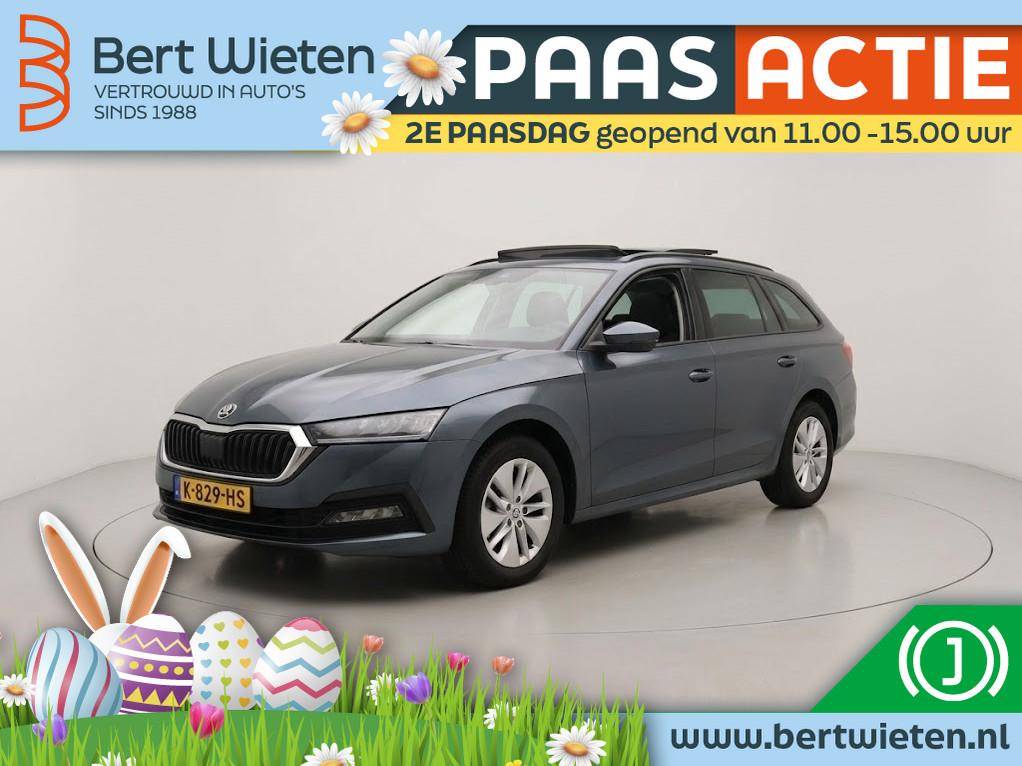 Skoda Octavia Combi 1.0 TSI | Geen import | Panoramadak | Pa, Automaat, Gebruikt, Leder en Stof, 23 km/l