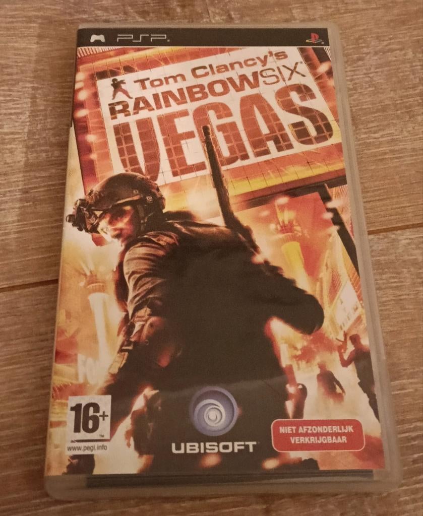 Tom Clancy's Rainbow Six Vegas PSP - Actie Shooter, Ophalen of Verzenden