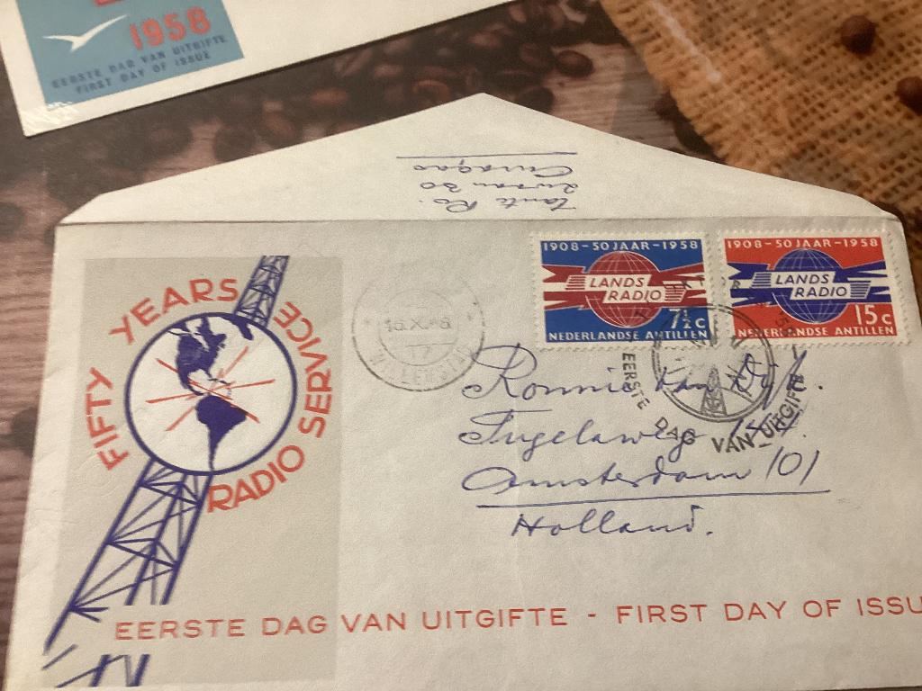 No118 Nederlandse Antillen E7 gelopen Heb ook van Nederland, Postzegels en Munten, Postzegels | Eerstedagenveloppen, Ophalen, Beschreven