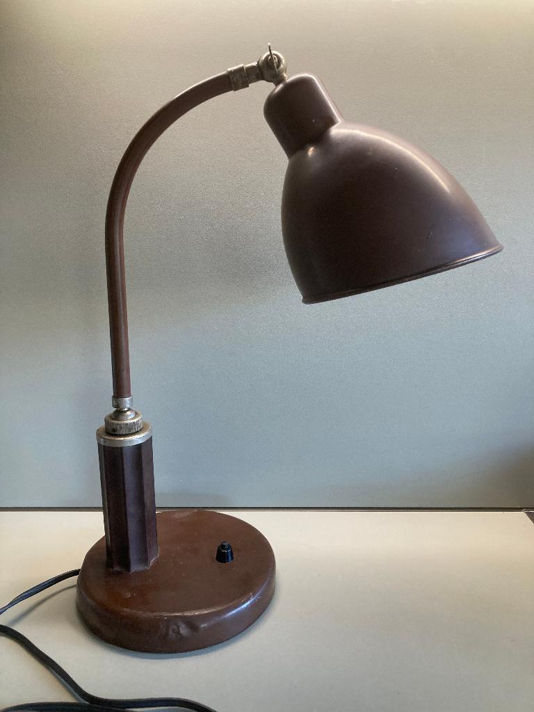 bauhaus bureaulamp Christian Dell Molitor Leuchten jaren 30, Ophalen of Verzenden