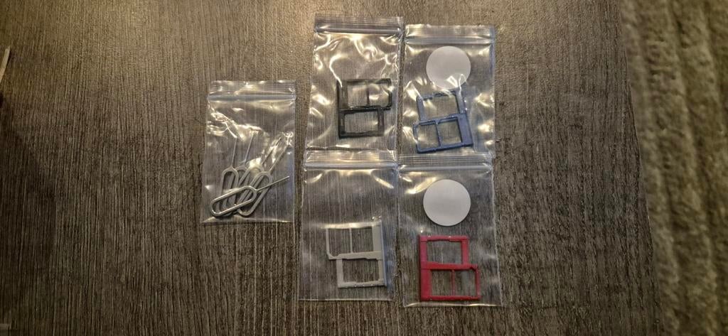 SAMSUNG GALAXY A31 OF A41 SIMKAARTHOUDER MET OPEN MAAK PIN!, Verzenden, Nieuw