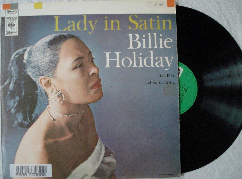 Billie Holiday - Lady in satin, 1960 tot 1980, Gebruikt, Ophalen of Verzenden, 12 inch
