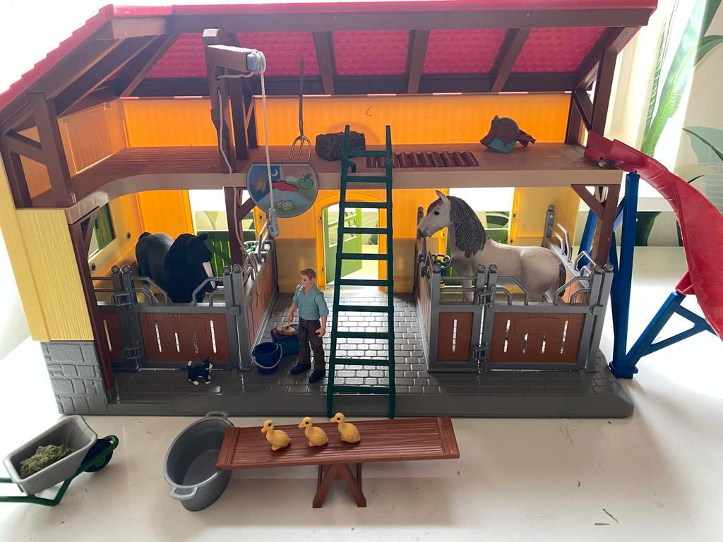 Schleich Farm World Boerderij, Verzamelen, Speelgoed, Ophalen of Verzenden, Zo goed als nieuw